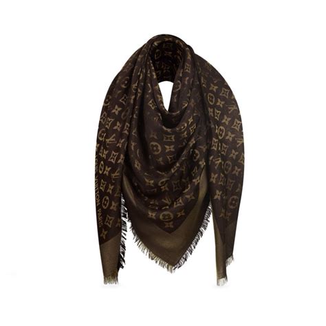 louis vuitton classic monogram scarf